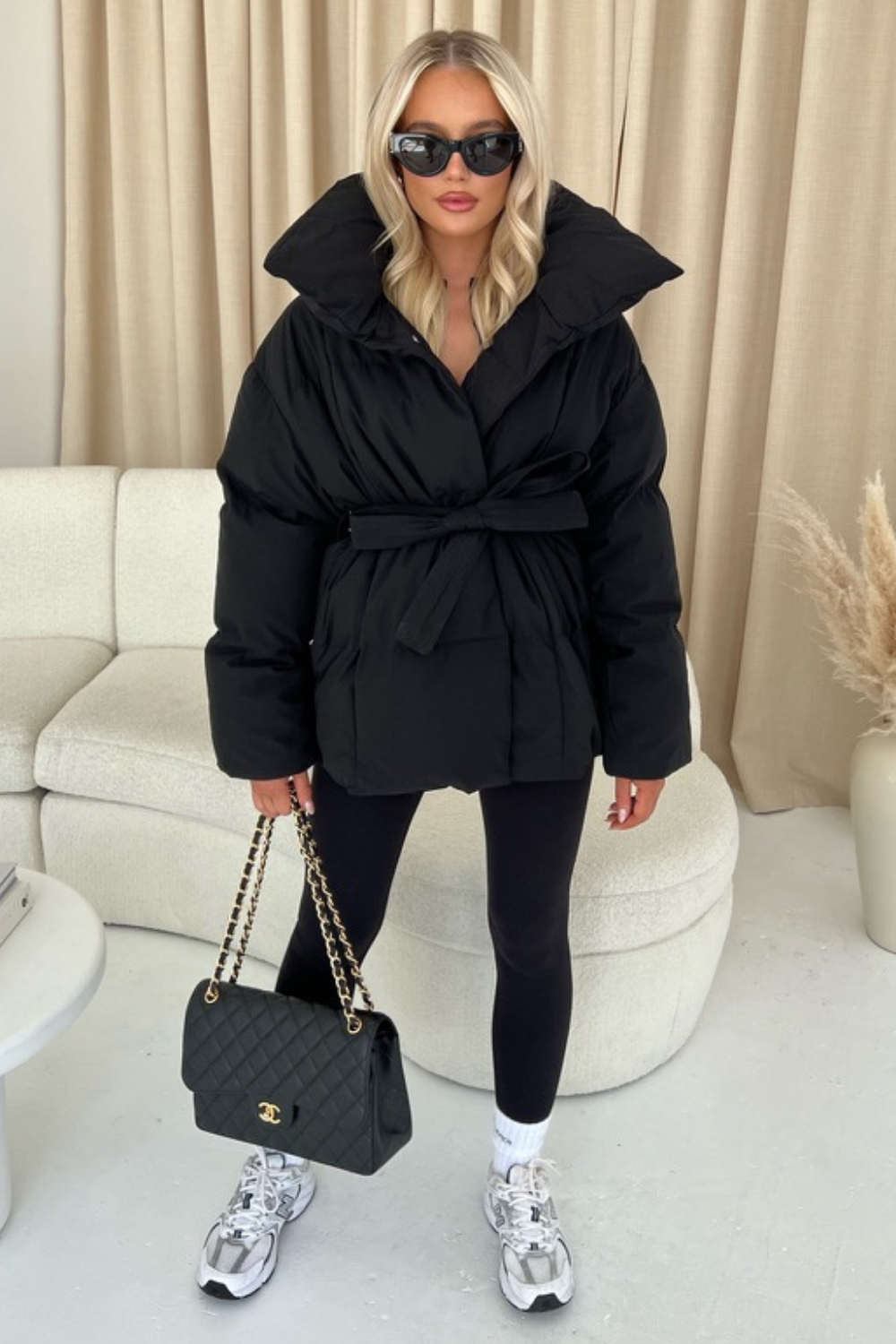 Black clearance duvet jacket