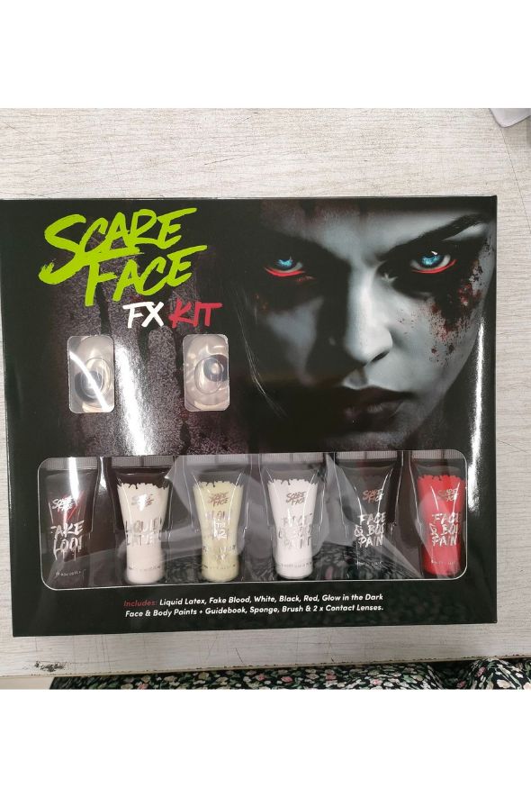 Scare Face FX Kit- Black Magic