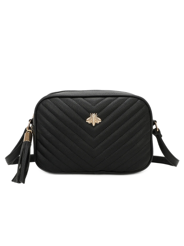 Bee One Crossbody Bag Black