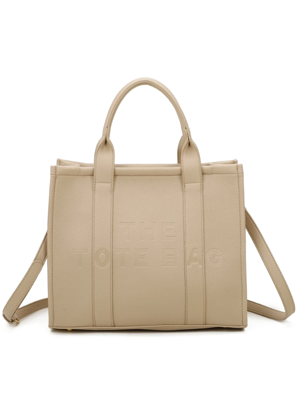 Medium Tote Bag Beige