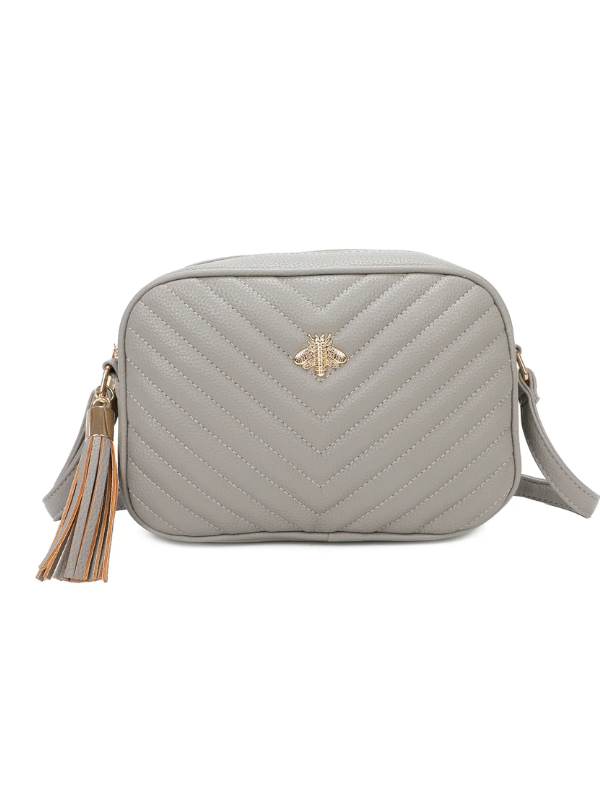 Bee One Crossbody Bag Grey