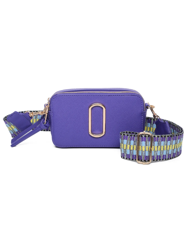 Box Cross body Bag Deep Blue