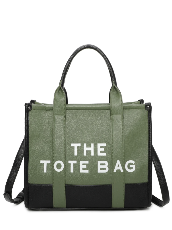 Large Tote Bag Green