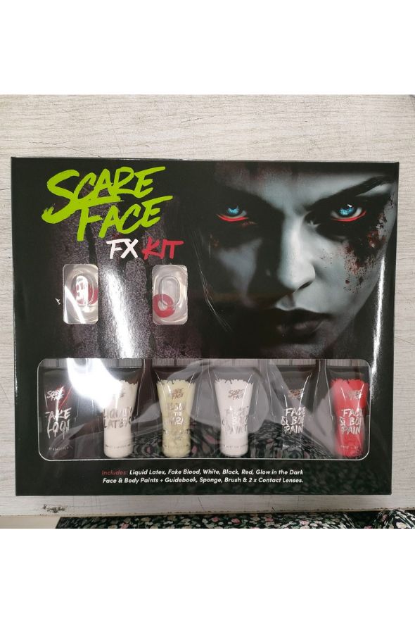 Scare Face FX Kit- Red Devil