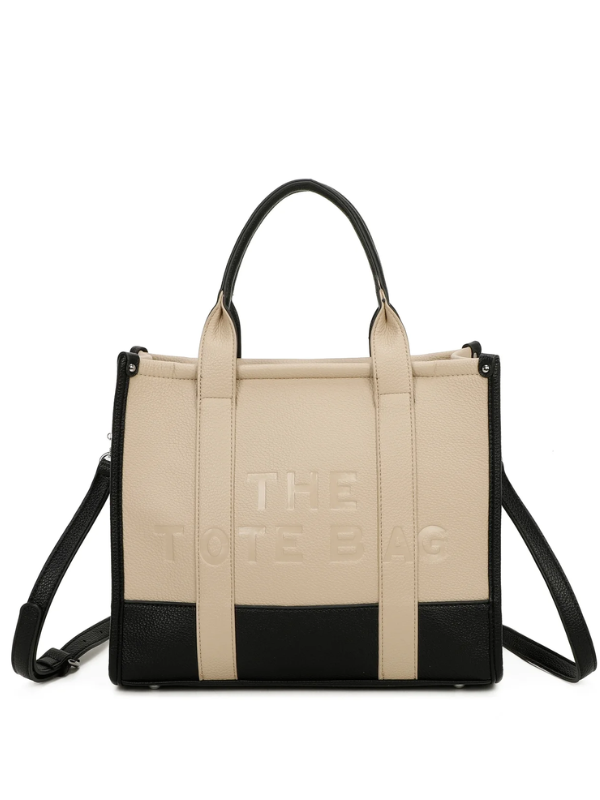 Large Tote Bag Beige