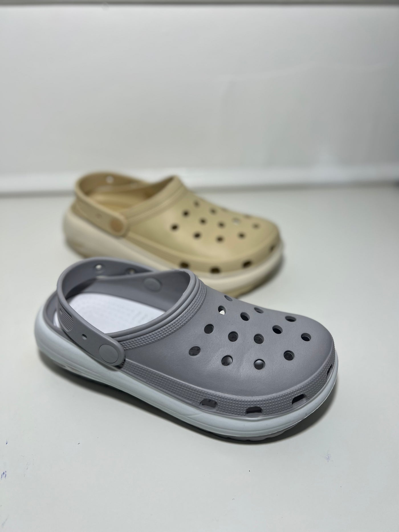 Grey Chunky Foam sandle