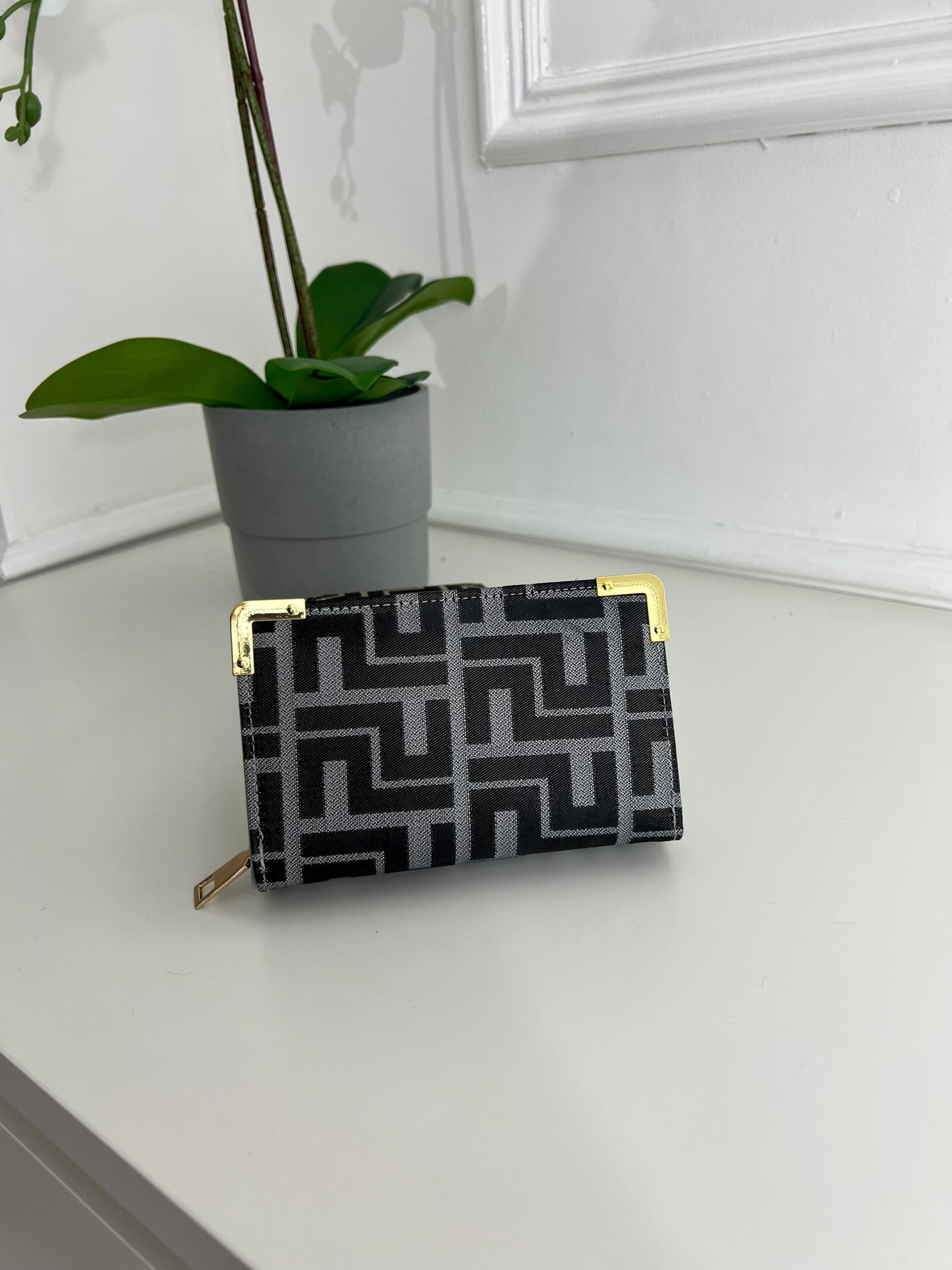 Grey FF inspired purse