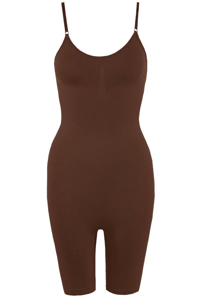 BROWN SHAPE WEAR UNITARD