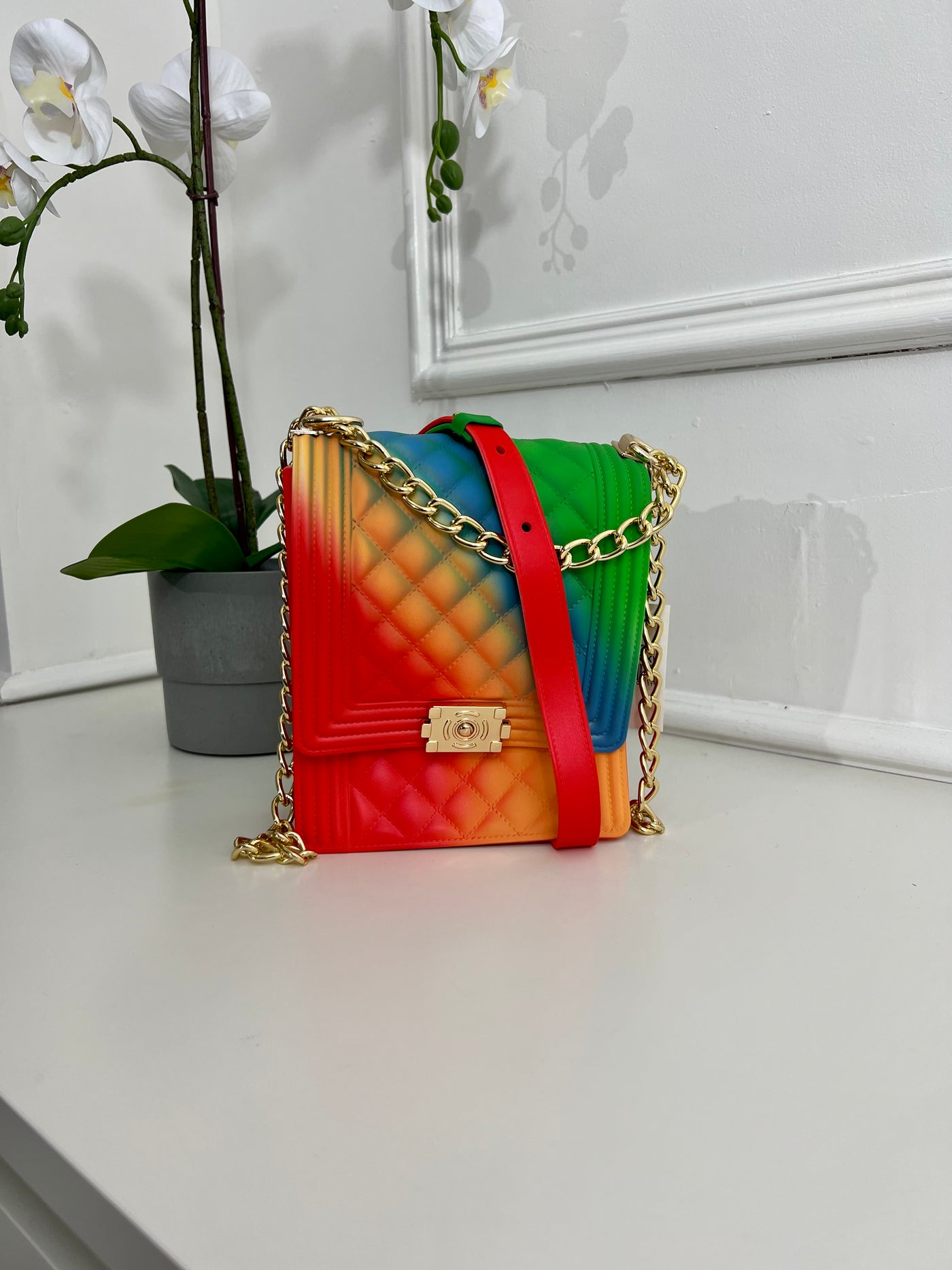 MULTICOLOUR CROSS OVER BAG